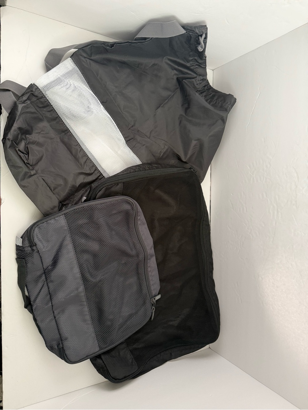 Target Black and Gray Travel Packing Set